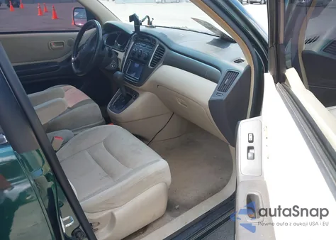 2001 Toyota Highlander V6 z USA, uszkodzony, nr VIN JTEGF21A610011369